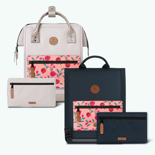 Duo Procida Cabaïa reinvents accessories for women, men and children: Backpacks, Duffle bags, Suitcases, Crossbody bags, Travel kits, Beanies... 