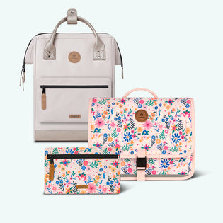 Duo Wonderland Cabaïa reinvents accessories for women, men and children: Backpacks, Duffle bags, Suitcases, Crossbody bags, Travel kits, Beanies... 