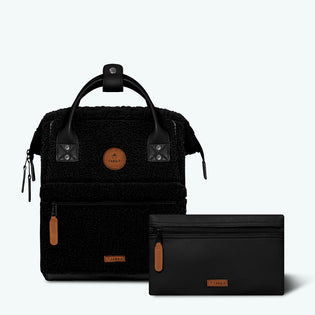 Adventurer negro - Mini - Mochila Cabaïa reinventa los accesorios para mujeres, hombres y niños: Mochilas, Bolsos de viaje, Maletas, Bolsos bandolera, Kits de viaje, Gorros...