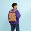 Adventurer velvet camel - Medium - Backpack