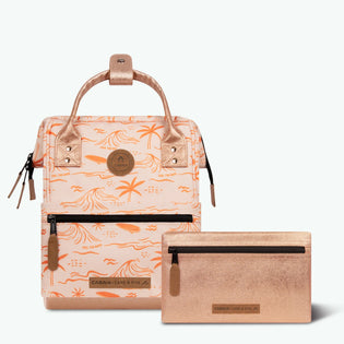 Adventurer pink - Mini - Backpack Cabaïa reinvents accessories for women, men and children: Backpacks, Duffle bags, Suitcases, Crossbody bags, Travel kits, Beanies... 