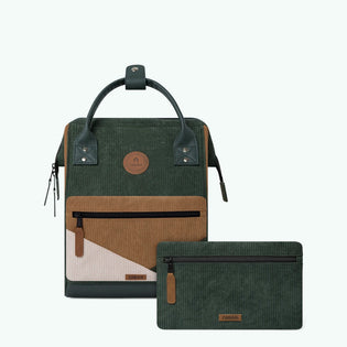 Adventurer khaki - Mini - Backpack Cabaïa reinvents accessories for women, men and children: Backpacks, Duffle bags, Suitcases, Crossbody bags, Travel kits, Beanies... 