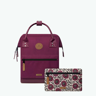 Adventurer purple - Mini - Backpack Cabaïa reinvents accessories for women, men and children: Backpacks, Duffle bags, Suitcases, Crossbody bags, Travel kits, Beanies... 