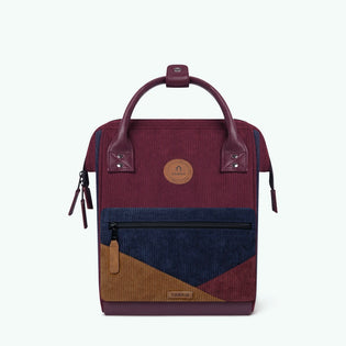 Adventurer burgundy - Mini - Backpack - 1 pocket Cabaïa reinvents accessories for women, men and children: Backpacks, Duffle bags, Suitcases, Crossbody bags, Travel kits, Beanies... 