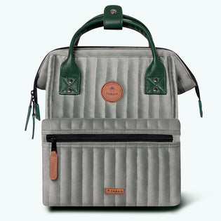 Adventurer green - Mini - Backpack - 1 pocket Cabaïa herontwerpt accessoires voor vrouwen, mannen en kinderen: Rugzakken, Reistassen, Koffers, Schoudertassen, Reiskits, Mutsen...