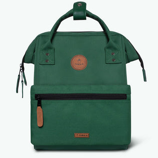 Adventurer groen - Mini - Rugzak - 1 zak Cabaïa herontwerpt accessoires voor vrouwen, mannen en kinderen: Rugzakken, Reistassen, Koffers, Schoudertassen, Reiskits, Mutsen...