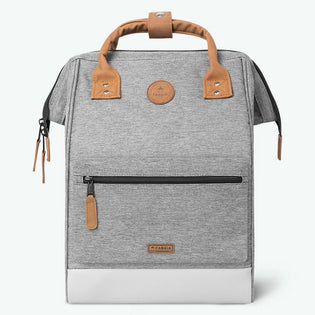 Adventurer grey - Medium - Aperitif Backpack - 1 pocket Cabaïa reinvents accessories for women, men and children: Backpacks, Duffle bags, Suitcases, Crossbody bags, Travel kits, Beanies... 