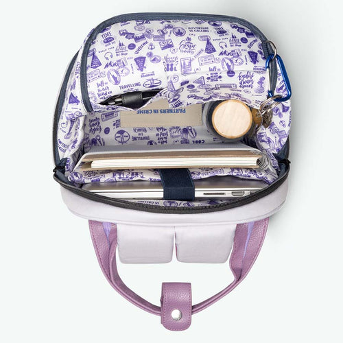 Old school purple - Medium - Backpack - Cabaïa Europe -  - Cabaïa Europe