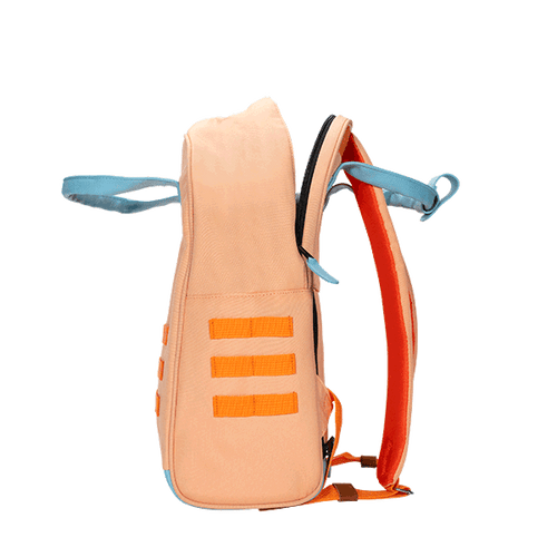 Old School orange - Backpack - Medium - No pocket - Cabaïa Europe -  - Cabaïa Europe