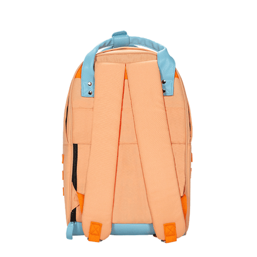 Old School orange - Backpack - Medium - No pocket - Cabaïa Europe -  - Cabaïa Europe