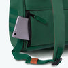 Adventurer dark green - Mini 12L - Backpack - Zoom on the anti-theft pocket - secret pocket